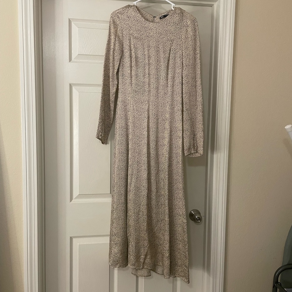 Zara Printed Maxi Dress